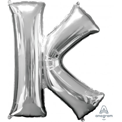 P50 35" (Silver) Letter K SuperShape™